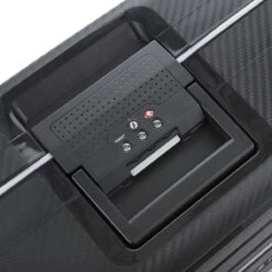 CarryOn Steward TSA Reiskoffer - 75cm Trolley Met Kliksloten - Dubbele Wielen - Zwart -Reizen Verkoopwinkel 1200x1200 745