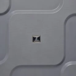 ©TROLLEYZ - Venice No.10 - Trolley - 55cm Met TSA Slot - Dubbele Wielen - 360° Spinners - 100% Polypropyleen - Handbagage Koffer In Silver Stone -Reizen Verkoopwinkel 1200x1200 8