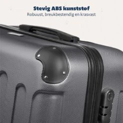 TRVLMORE Kofferset - 3 Delig - 38L (handbagage) + 70L + 110L - Donkergrijs -Reizen Verkoopwinkel 1200x1200 837