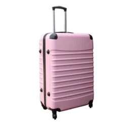 4 Delige ABS Lichtgewicht Harde Kofferset Met Cijferslot Licht Roze (228) Travelerz -Reizen Verkoopwinkel 1200x1200 852