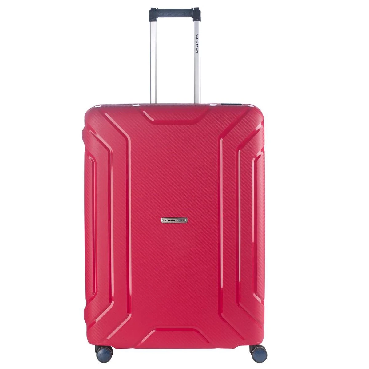 CarryOn Steward Kofferset - 2-delige TSA Trolleyset Met Kliksloten - Dubbele Wielen - Rood 3 CarryOn Steward Kofferset - 2-delige TSA Trolleyset Met Kliksloten - Dubbele Wielen - Rood - Afbeelding 3