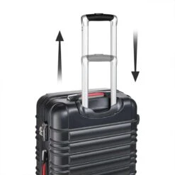 Monzana Kofferset - 4 Stuks S M L XL Met Wielen Cijferslot - Zwart -Reizen Verkoopwinkel 1200x1200 897
