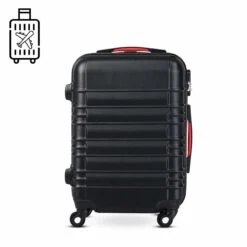 Monzana Kofferset - 4 Stuks S M L XL Met Wielen Cijferslot - Zwart -Reizen Verkoopwinkel 1200x1200 900