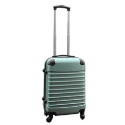 Travelerz Kofferset 2 Delig ABS Handbagage Koffers - Met Cijferslot - 39 Liter - Zilver - Groen -Reizen Verkoopwinkel 1200x1200 932
