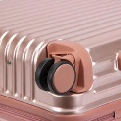 Royal Swiss - Reis Koffer - 56cm - Cijferslot- Lichtgewicht Koffer - 4 Wielen- Rosé Gold -Reizen Verkoopwinkel 1200x1200 964