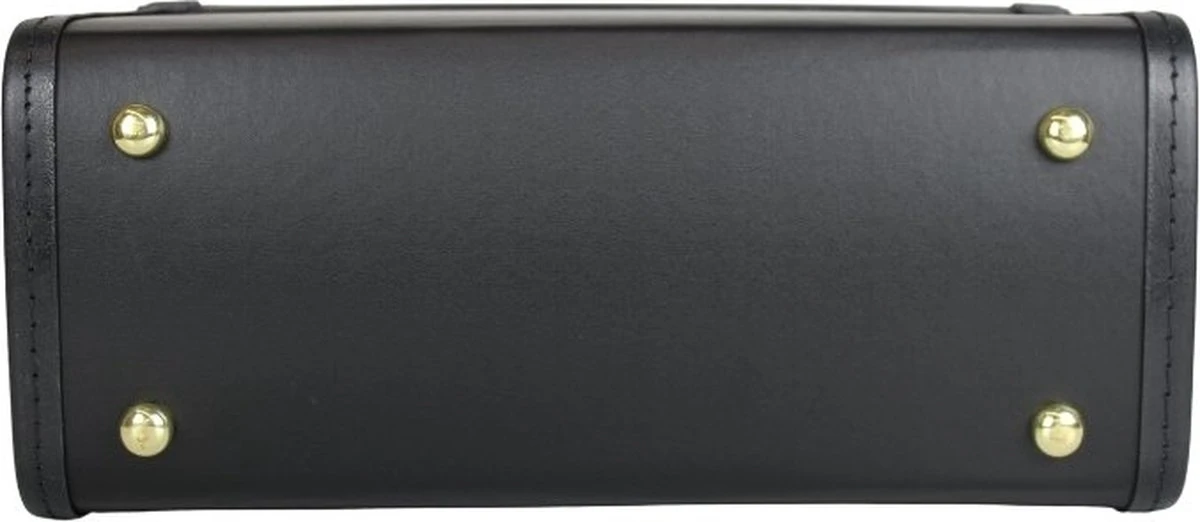 Pilotenkoffer Zonder Wiel - Kunstleer Zwart - Grote Piloten Koffer Met Laptopvak En Cijferslot - Kantoor Koffer - Werk Koffer 7 Pilotenkoffer Zonder Wiel - Kunstleer Zwart - Grote Piloten Koffer Met Laptopvak En Cijferslot - Kantoor Koffer - Werk Koffer - Afbeelding 7