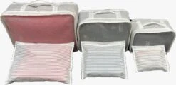 Packing Cubes Set 6-Delig – Kleding Organizer Voor Koffers, Tassen En Backpack - MYHOME24 -Reizen Verkoopwinkel 1200x581