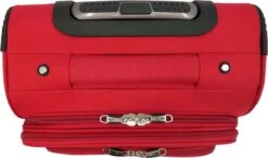 SB Travelbags Bagage Stoffen Koffer 75cm 4 Wielen Trolley - Rood -Reizen Verkoopwinkel 1200x709