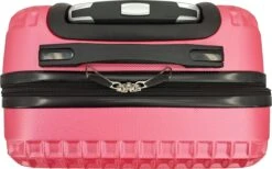 SB Travelbags Handbagage Koffer 55cm 4 Wielen Trolley - Roze -Reizen Verkoopwinkel 1200x750