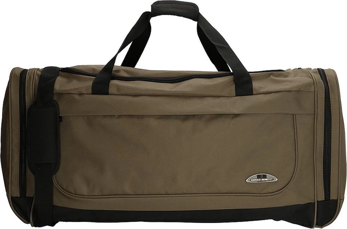 Enrico Benetti Orlando 35302 L Reistas / Sporttas 76 Liter - Olijf Groen 1 Enrico Benetti Orlando 35302 L Reistas / Sporttas 76 Liter - Olijf Groen