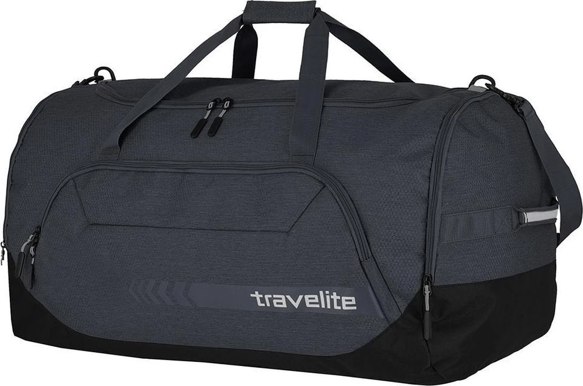 Travelite Reistas / Weekendtas - 35 X 70 X 34 Cm - 120 Liter - Kick Off - Grijs 2 Travelite Reistas / Weekendtas - 35 X 70 X 34 Cm - 120 Liter - Kick Off - Grijs - Afbeelding 2
