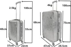 SB Travelbags Kofferset - 2 Delige -Blauw - 75cm/55cm 13 SB Travelbags Kofferset - 2 Delige -Blauw - 75cm/55cm -Reizen Verkoopwinkel 1200x797 2