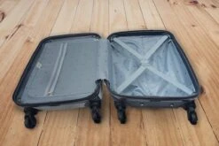 MuchoWow® Koffer - Marmer - Groen - Lijn - Past Binnen 55x40x20 Cm En 55x35x25 Cm - Handbagage - Trolley - Fotokoffer - Cabin Size - Print -Reizen Verkoopwinkel 1200x800 19