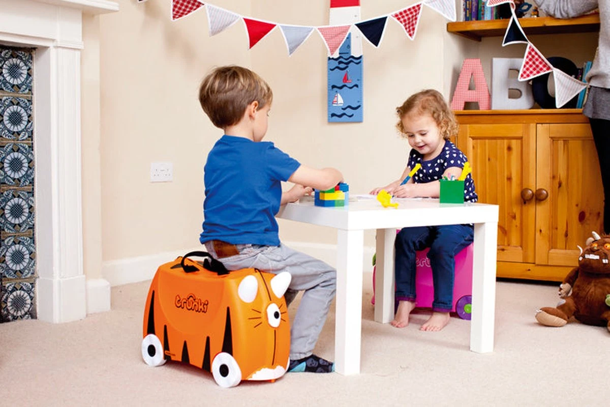 Trunki Ride-On Handbagage Koffer 46 Cm - Lieverheersbeestje Harley 5 Trunki Ride-On Handbagage Koffer 46 Cm - Lieverheersbeestje Harley - Afbeelding 5