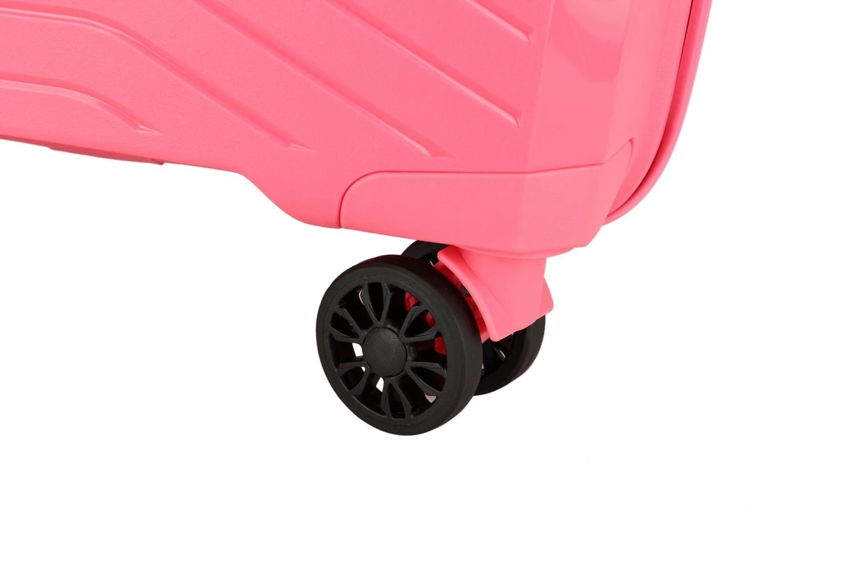 Decent CROSS-ONE PP Trolley 76 Cm - 94 Liter - TSA Slot - Pink 6 Decent CROSS-ONE PP Trolley 76 Cm - 94 Liter - TSA Slot - Pink - Afbeelding 6