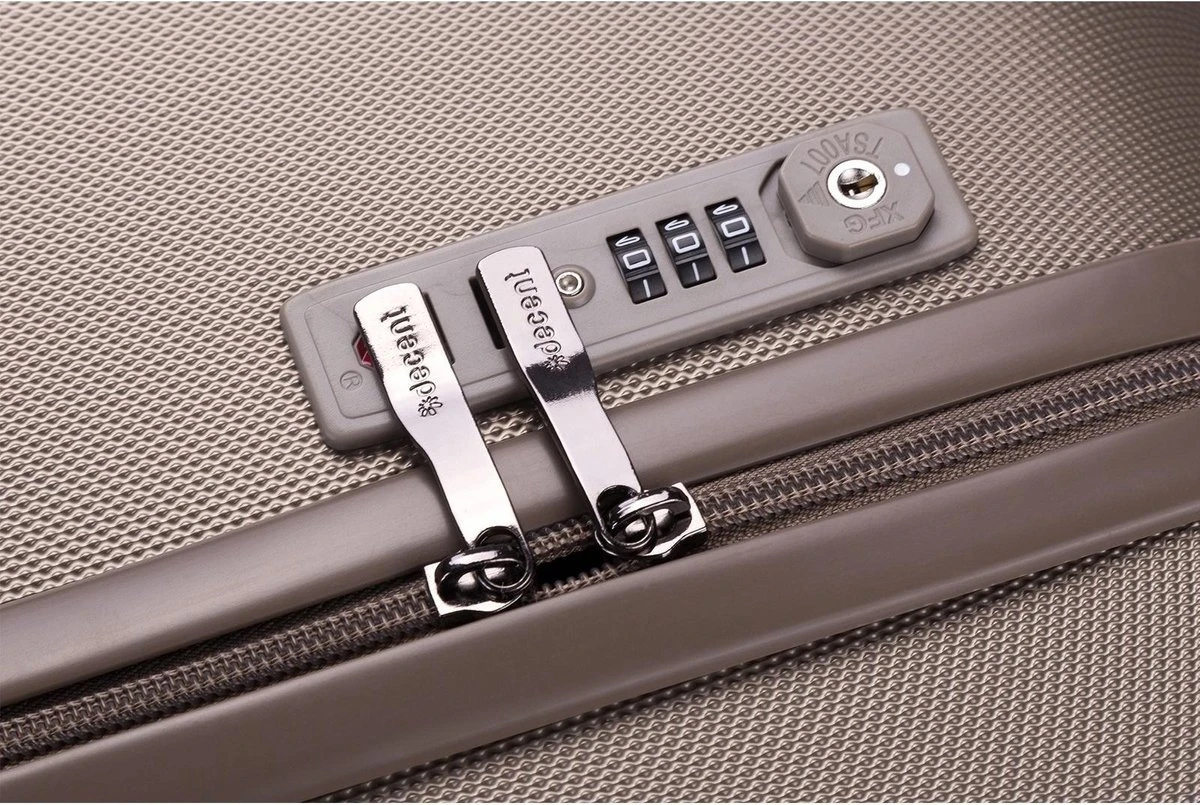 Decent Harde Koffer Tranporto 76 - Champagne 7 Decent Harde Koffer Tranporto 76 - Champagne - Afbeelding 7