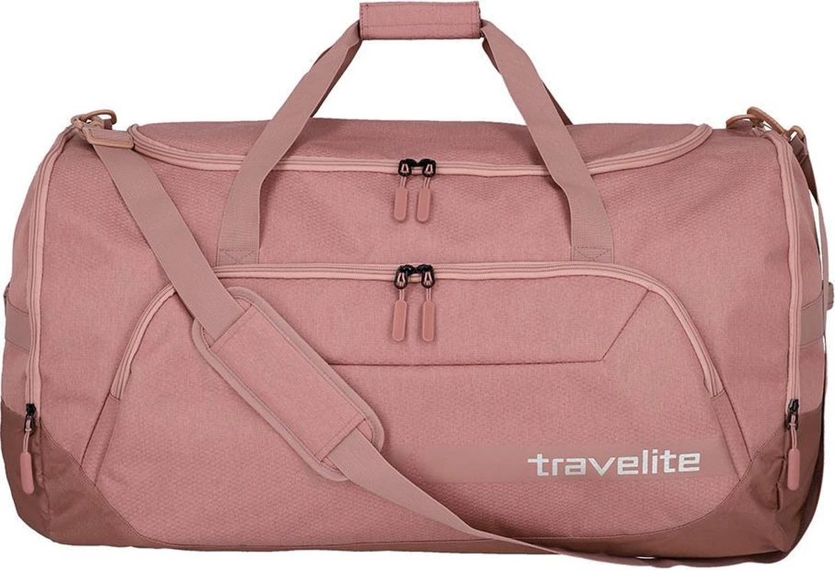 Travelite Reistas / Weekendtas - 35 X 70 X 34 Cm - 120 Liter - Kick Off - Roze 5 Travelite Reistas / Weekendtas - 35 X 70 X 34 Cm - 120 Liter - Kick Off - Roze - Afbeelding 5