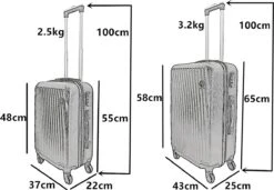 SB Travelbags Kofferset - 2 Delige -Licht Roze - 65cm/55cm 16 SB Travelbags Kofferset - 2 Delige -Licht Roze - 65cm/55cm -Reizen Verkoopwinkel 1200x831 6