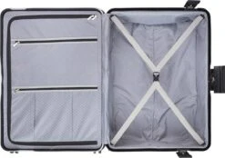 CarryOn Steward TSA Reiskoffer - 75cm Trolley Met Kliksloten - Dubbele Wielen - Zwart -Reizen Verkoopwinkel 1200x844 1