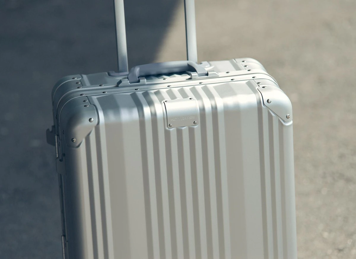 Aluminium Handbagage Koffer Mozzel Darrow - Reiskoffer Met Wielen - 51cm - Harde Koffer - Zilver 12 Aluminium Handbagage Koffer Mozzel Darrow - Reiskoffer Met Wielen - 51cm - Harde Koffer - Zilver - Afbeelding 12