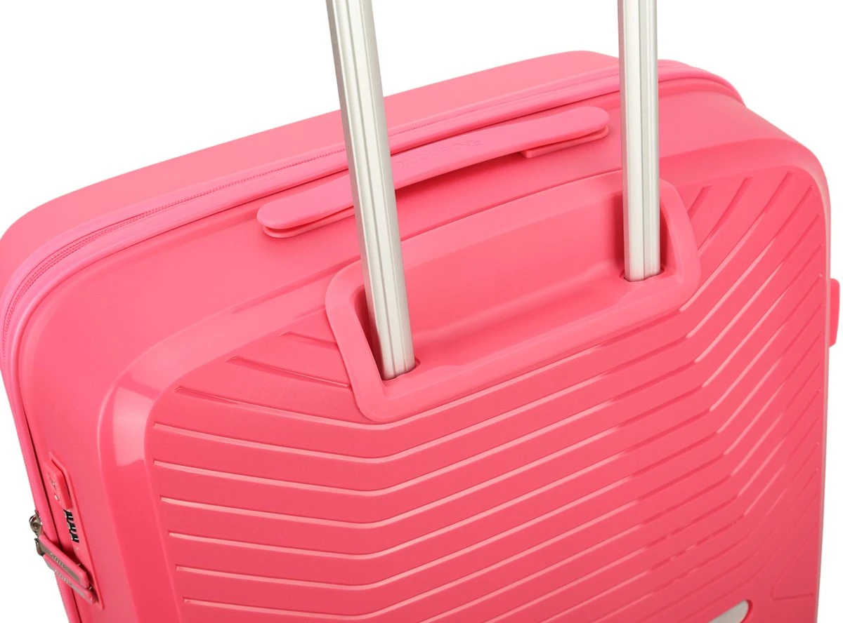 Decent CROSS-ONE PP Trolley 76 Cm - 94 Liter - TSA Slot - Pink 5 Decent CROSS-ONE PP Trolley 76 Cm - 94 Liter - TSA Slot - Pink - Afbeelding 5