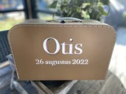 Merkloos Koffertje Karton Bruin Maat L Met Eigen Opdruk - Met Naam -Reizen Verkoopwinkel 1200x899 4