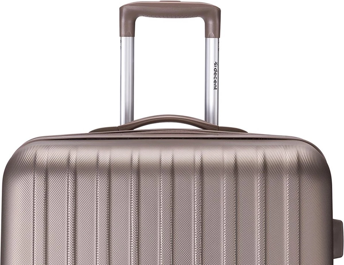 Decent Harde Koffer Tranporto 76 - Champagne 19 Decent Harde Koffer Tranporto 76 - Champagne - Afbeelding 19