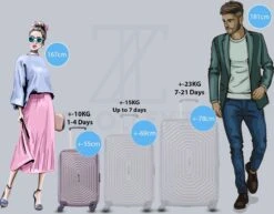 ©TROLLEYZ - Florence No.7 - Trolley - 55cm Met TSA Slot - Dubbele Wielen - 360° Spinners - 100% ABS - Handbagage Koffer In Cloudy Grey -Reizen Verkoopwinkel 1200x940