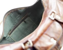 Merkloos Reistas Van ECHTE LEER - Sporttas - Weekendtas MALAGA Echte Leder - Cognac Bruin -HANDGEMAAKTE VINTAGE STIJL Duffel Tas -Reizen Verkoopwinkel 1200x947 2