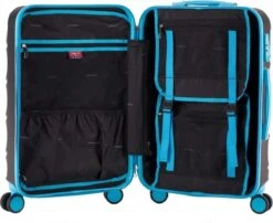 Decent Lumi Fix Handbagage Koffer - 55 Cm - Black/Blue -Reizen Verkoopwinkel 1200x982