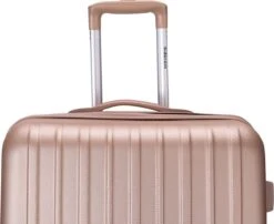 Decent Tranporto-One Reiskoffer 76 Cm - Zalmroze -Reizen Verkoopwinkel 1200x983 3