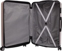 Tobeyz - Kofferset - 3-delig Lichtbruin Handbagage - Verrijdbaar Op 4 Wielen - Stevig ABS - Lichtgewicht, Trolley 7 Tobeyz - Kofferset - 3-delig Lichtbruin Handbagage - Verrijdbaar Op 4 Wielen - Stevig ABS - Lichtgewicht, Trolley -Reizen Verkoopwinkel 1200x988 1