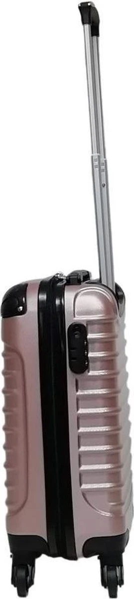 Castillo Quadrant 2 Delige ABS Kofferset (XL + S) - Rosé Gold 9 Castillo Quadrant 2 Delige ABS Kofferset (XL + S) - Rosé Gold - Afbeelding 9