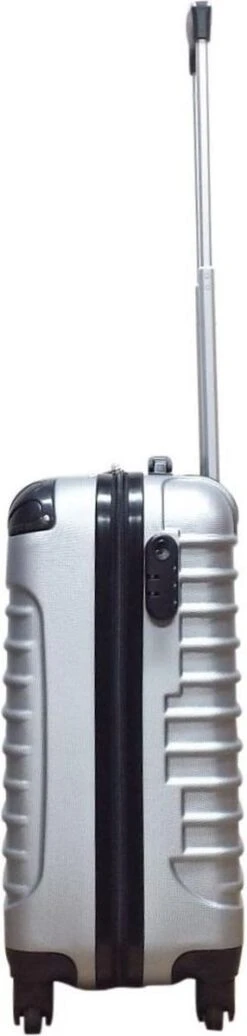 Castillo Quadrant 2 Delige ABS Kofferset (XL + S) - Zilver -Reizen Verkoopwinkel 286x1200