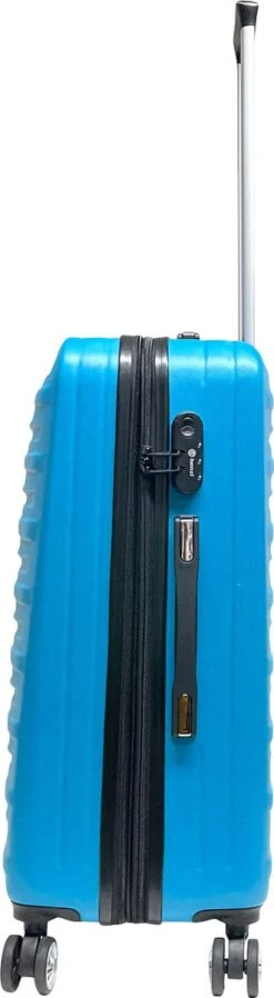 Benzi Leon Medium Reiskoffer 67 Cm - Exp - 65/74 Liter - Turquoise -Reizen Verkoopwinkel 330x1200