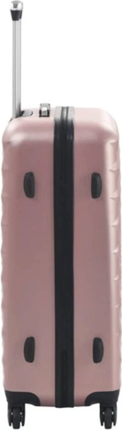 VidaXL 3-delige Harde Kofferset ABS Roségoud -Reizen Verkoopwinkel 341x1200