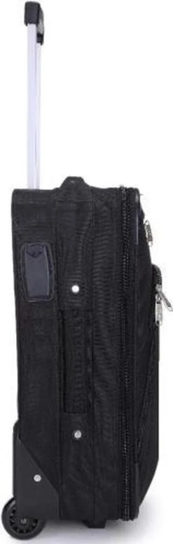 Decent Basic-Line Handbagage Trolley 53 Cm - Zwart -Reizen Verkoopwinkel 382x1200