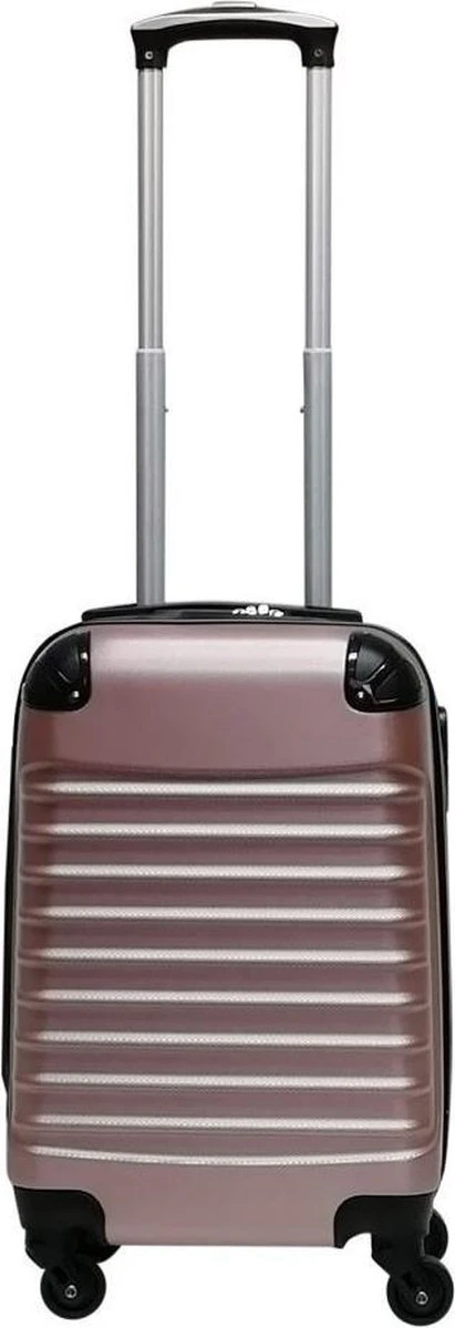 Castillo Quadrant 2 Delige ABS Kofferset (XL + S) - Rosé Gold 7 Castillo Quadrant 2 Delige ABS Kofferset (XL + S) - Rosé Gold - Afbeelding 7