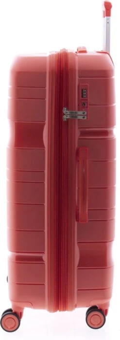 Gladiator Boxing Middelgrote Koffer Expandable 67 Cm 70/80 Liter TSA Slot - Koraalrood -Reizen Verkoopwinkel 426x1200 1