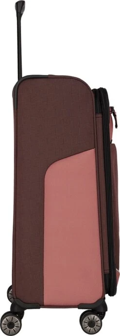 Travelite Zachte Koffer / Trolley / Reiskoffer - Viia - 67 Cm (medium) - Roze -Reizen Verkoopwinkel 428x1200 2