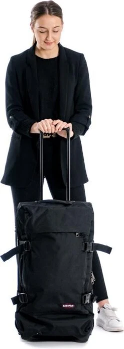 Eastpak TRANVERZ M Reiskoffer (67 X 35.5 X 30 Cm) - Black -Reizen Verkoopwinkel 429x1200