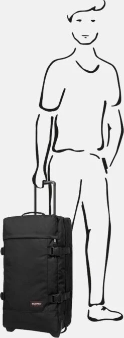 Eastpak TRANVERZ M Reiskoffer (67 X 35.5 X 30 Cm) - Black -Reizen Verkoopwinkel 443x1200