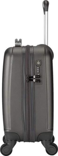 Decent Handbagage Koffer / Trolley / Reiskoffer - 42 Cm - 24 Liter - ABS - Maxi Air - Grijs -Reizen Verkoopwinkel 448x1200