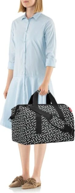 Reisenthel Allrounder L Reistas Sporttas - 30L - Signature Black Zwart -Reizen Verkoopwinkel 469x1200 2