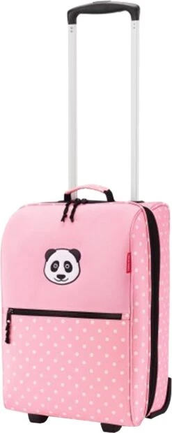 Reisenthel Trolley XS Kids Reiskoffer Kind - 12L - Panda Dots Pink Roze -Reizen Verkoopwinkel 478x1200