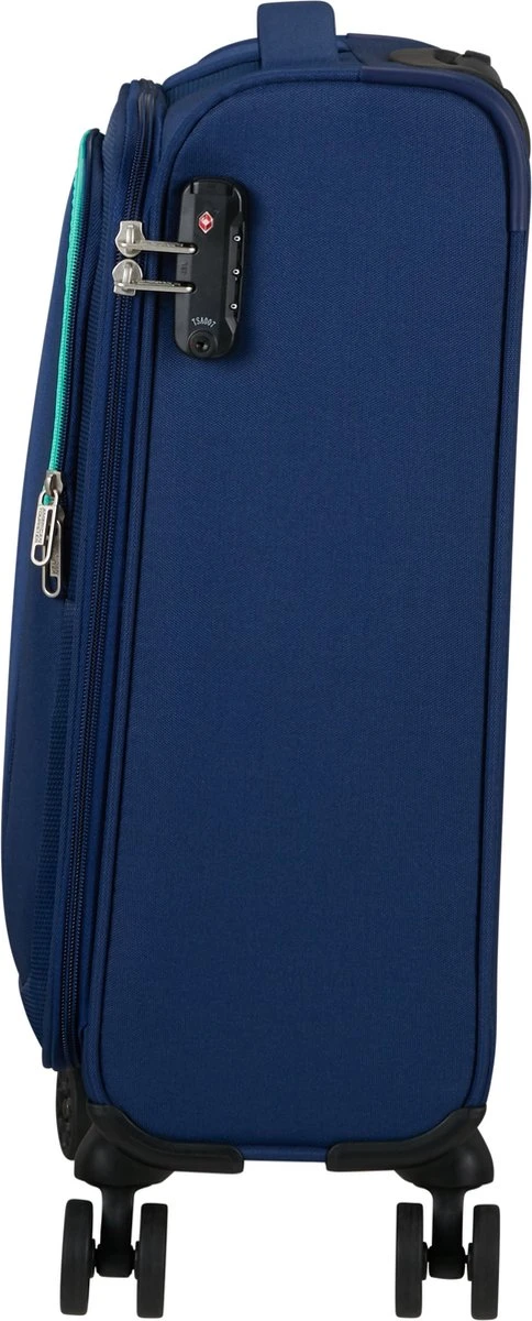 American Tourister Reiskoffer - Sea Seeker Spinner 55cm (Handbagage)- Combat Navy 10 American Tourister Reiskoffer - Sea Seeker Spinner 55cm (Handbagage)- Combat Navy - Afbeelding 10