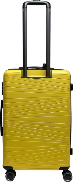 Benzi Barco Middelgrote Koffer - 65 Cm - 65 Liter - Geel -Reizen Verkoopwinkel 485x1200