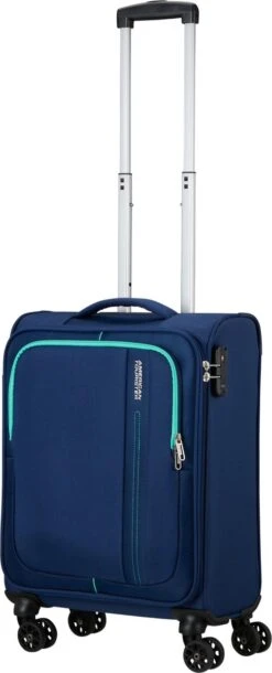American Tourister Reiskoffer - Sea Seeker Spinner 55cm (Handbagage)- Combat Navy 23 American Tourister Reiskoffer - Sea Seeker Spinner 55cm (Handbagage)- Combat Navy -Reizen Verkoopwinkel 486x1200