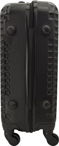 SB Travelbags Handbagage Koffer 55cm 4 Wielen Trolley - Zwart -Reizen Verkoopwinkel 487x1200