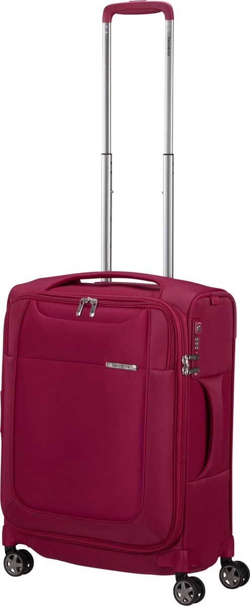 Samsonite Reiskoffer Met Laptopvak - D'Lite Spinner Uitbreidbaar (4 Wielen) 55 Cm Handbagage - Fuchsia - 2 Kg 12 Samsonite Reiskoffer Met Laptopvak - D'Lite Spinner Uitbreidbaar (4 Wielen) 55 Cm Handbagage - Fuchsia - 2 Kg - Afbeelding 12